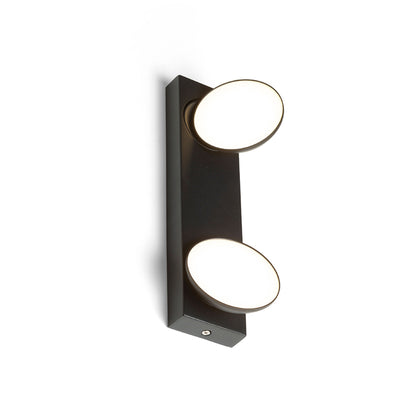 RENDL spotlight ELISEO II surface mounted black  230V LED 2x5W  3000K R13917 4