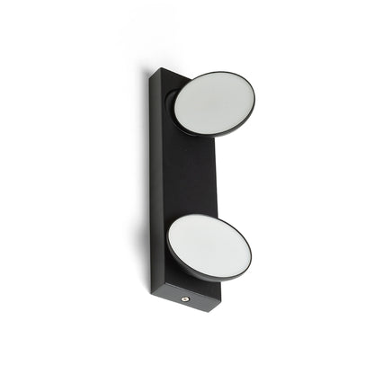 RENDL spotlight ELISEO II surface mounted black  230V LED 2x5W  3000K R13917 7