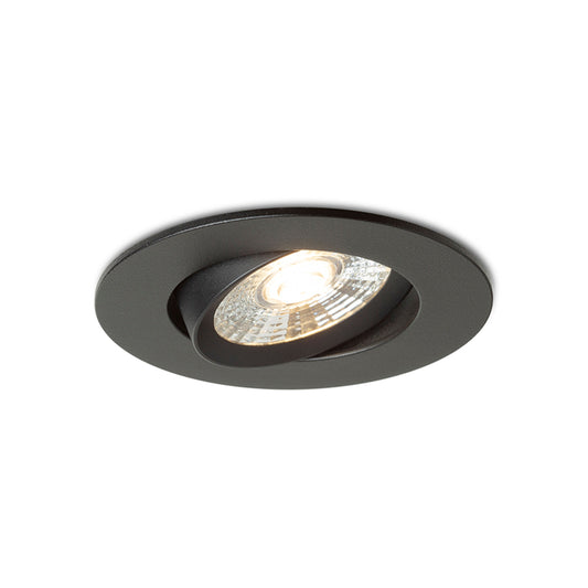RENDL recessed light NEFRIT DIMM recessed black 230V LED 6W 36° 3000K R14235 1