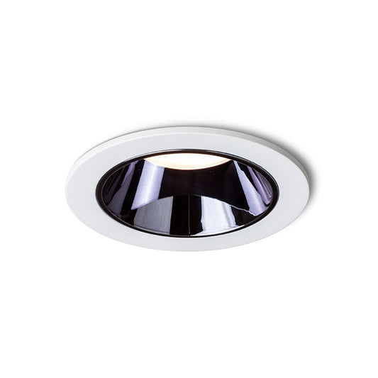 RENDL recessed light ANSEL recessed white black chrome 230V LED 12W 60°  3000K R14238 1