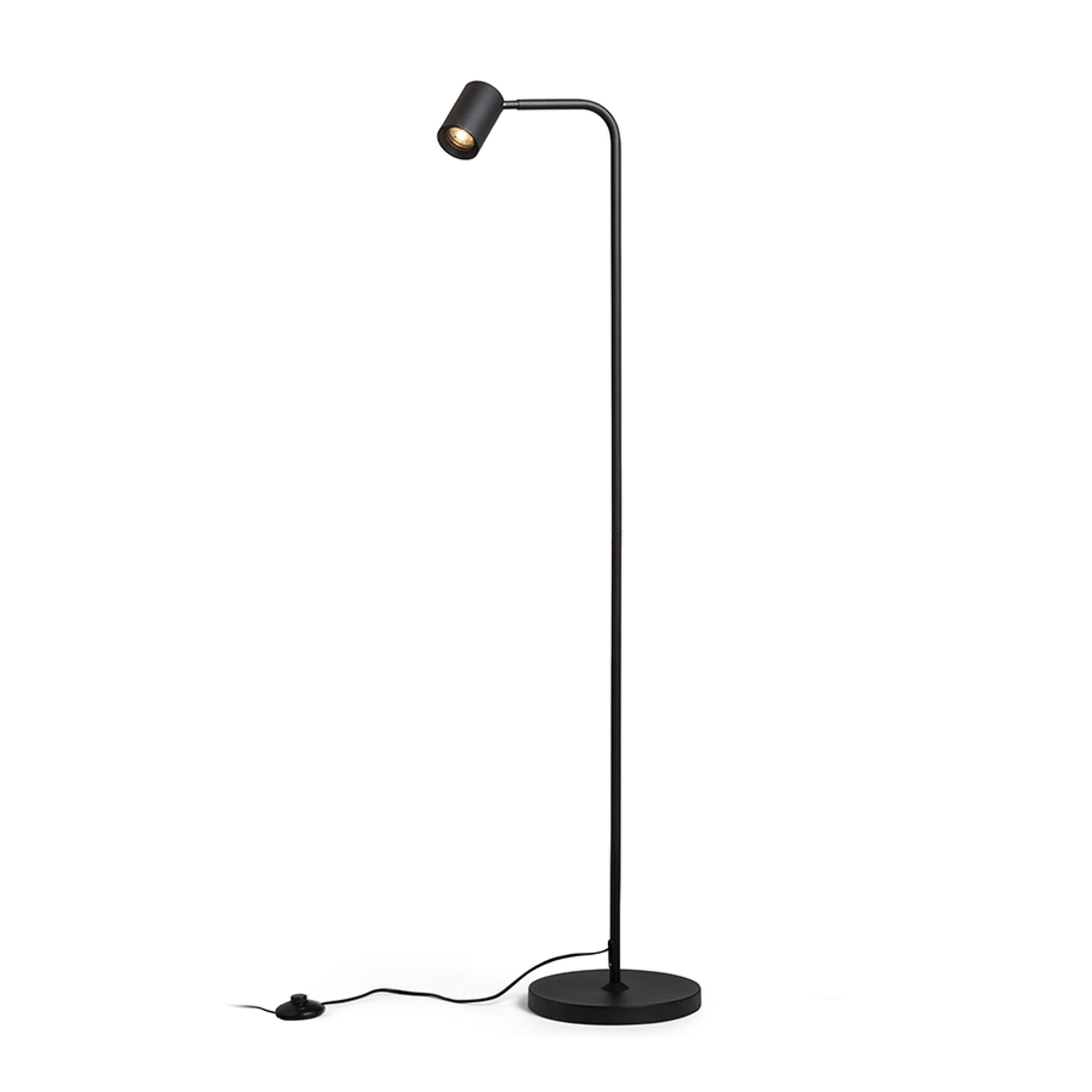 RENDL floor lamp FLYNN I floor black 230V LED GU10 9W R14265 1