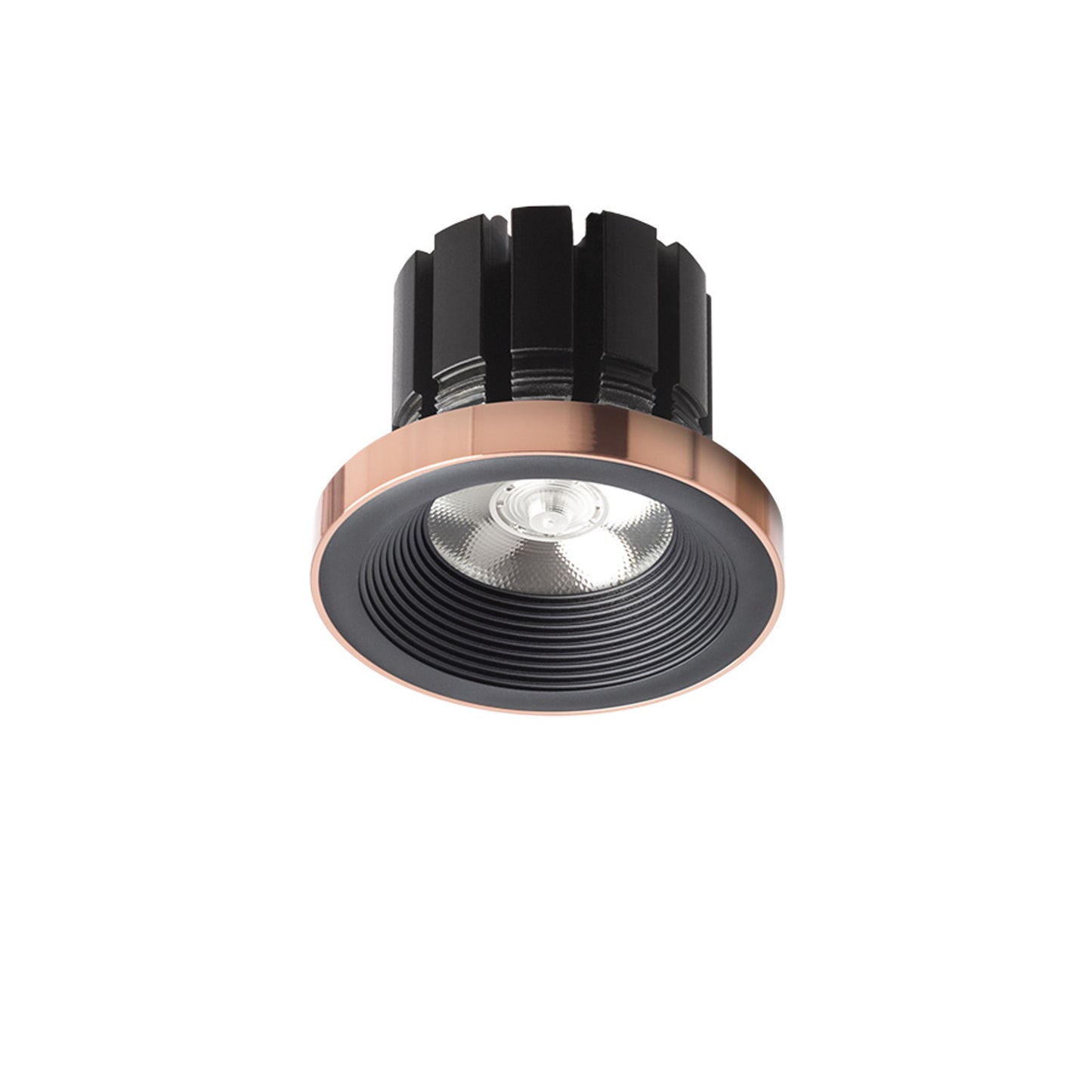 RENDL recessed light SHARM PLUS recessed black copper 230V LED 10W 24° 3000K R14565 2