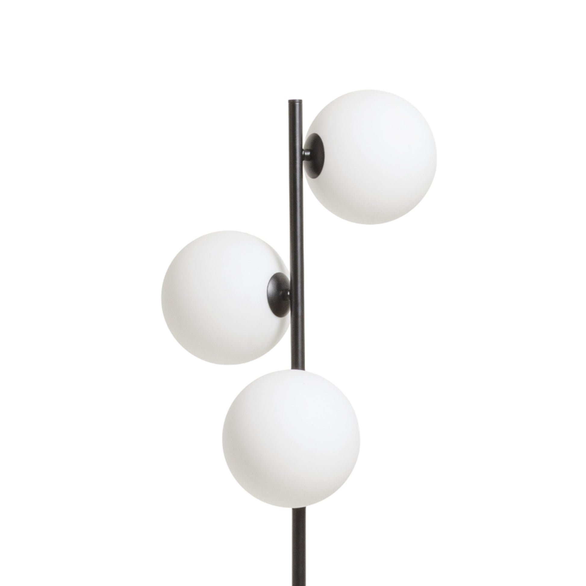 RENDL floor lamp ETHERIA floor black opal-colored glass 230V LED G9 3x7W R14593 3