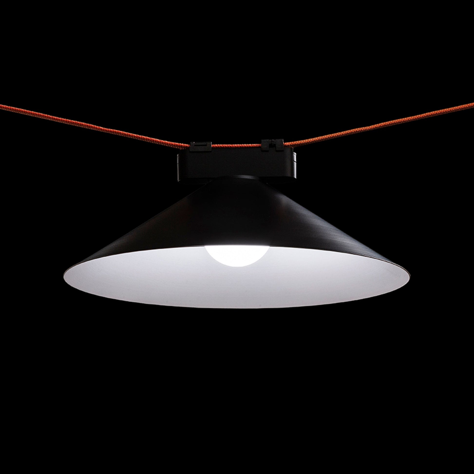 RENDL Belt system FLAN 33 pendant black/white  24V=   LED 10W  3000K 4000K 6500K R14595 2